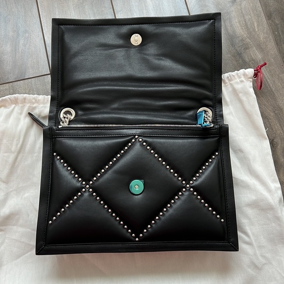 Ferragamo Viva Studded Bow Bag Authentic - Picture 13 of 17